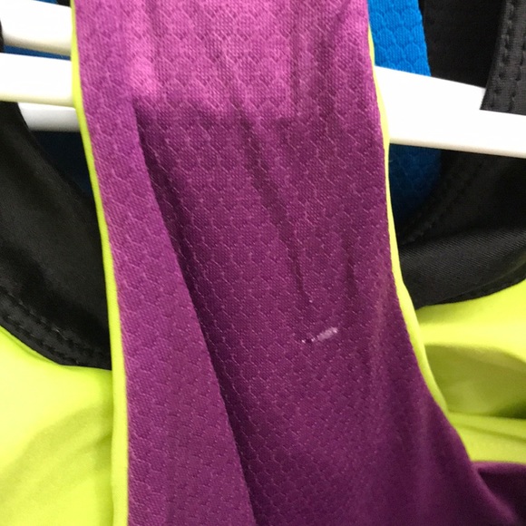 Moxie Sz M Cycle Tank Violet Iris Plum Pink Purple - Picture 5 of 6